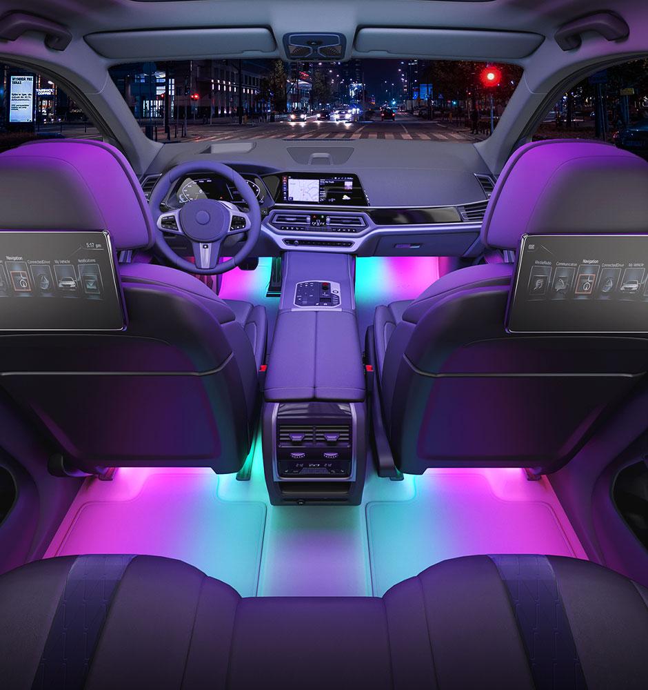 Luces interiores para automóvil Govee RGBIC